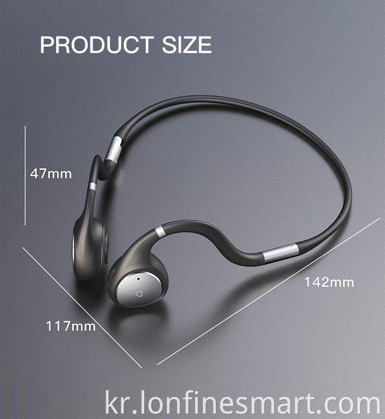 Bone Conduction Headphones Sweat Proof